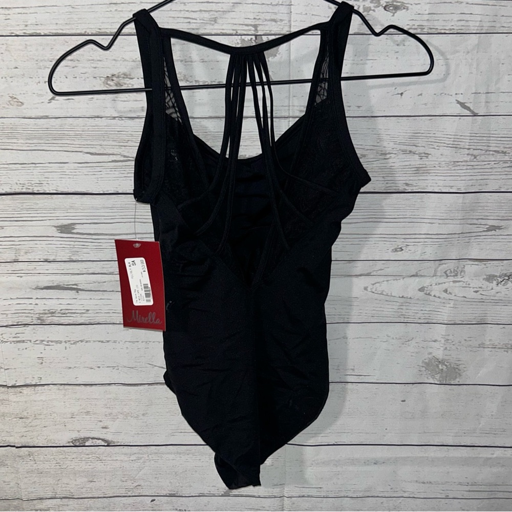 NWT Bloch Ladies Mirella Boheme Cross Back Leotard Size Adult Small
